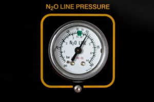 picture of pressure gauge nitrous oxide