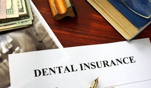 an insurance form for paying the cost of dental implants